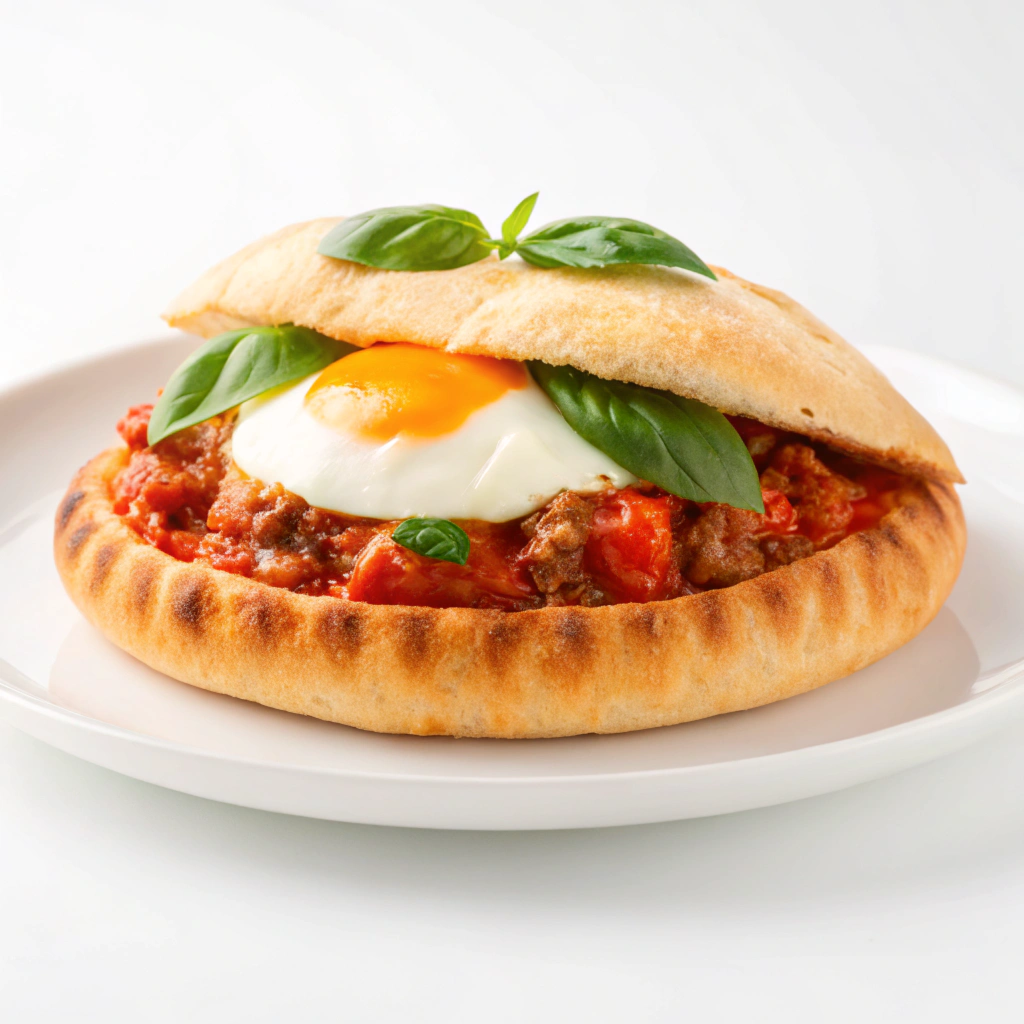 Pizza calzone burger